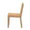 Bali & Pari Anfield Modern Bohemian Natural Seagrass and Mahogany Wood Dining Chair 243-13485-ZORO - alternate 8